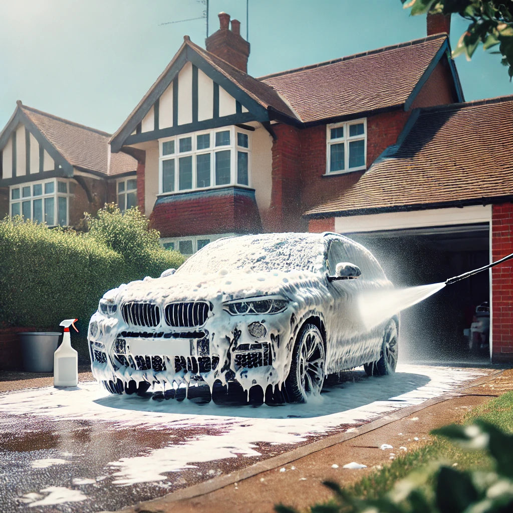 Snow Washing The Ultimate Guide to Washing Your Car with Snow Foam – Liquid Tech UK