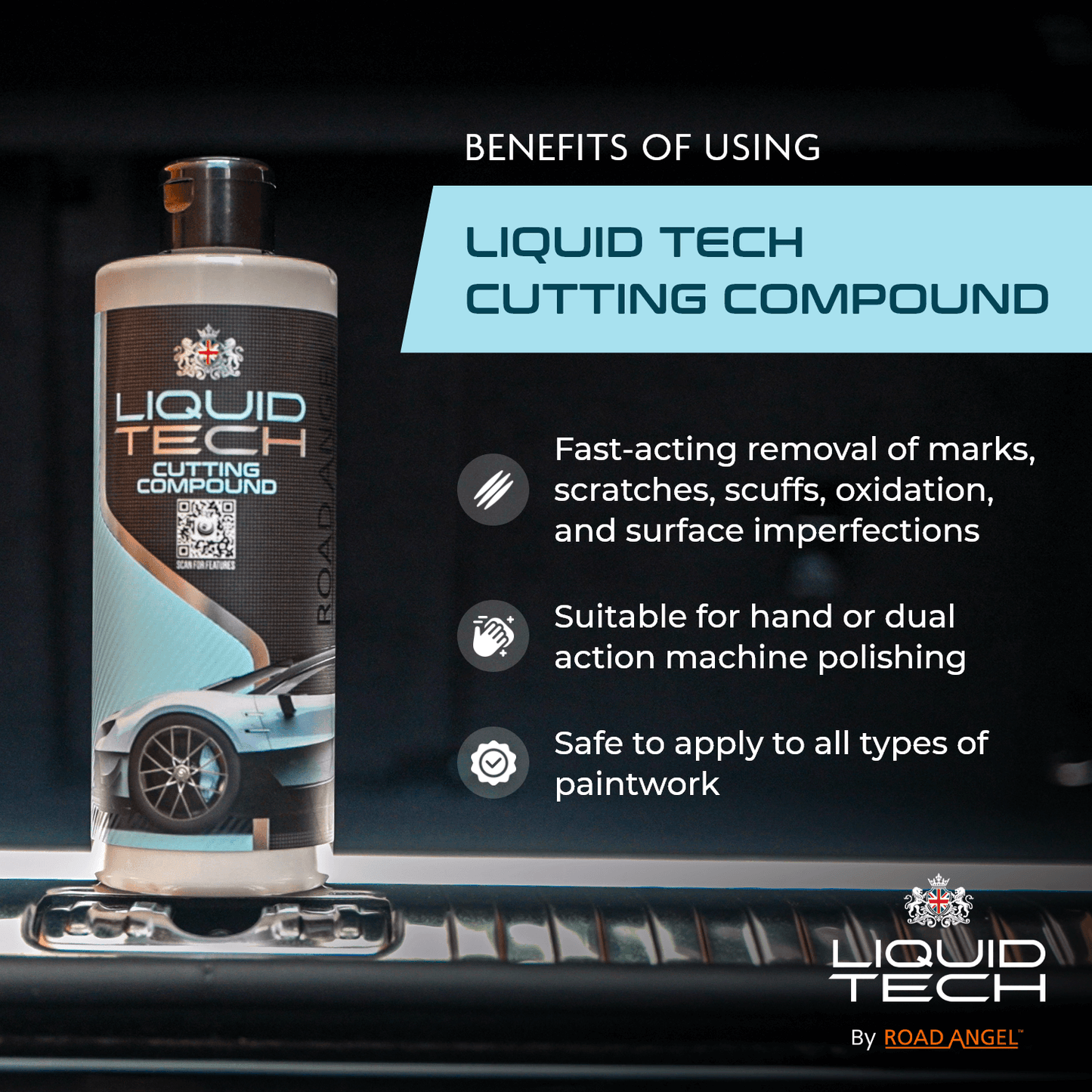 Liquid Tech Car Care - Cutting Compound - 500ml