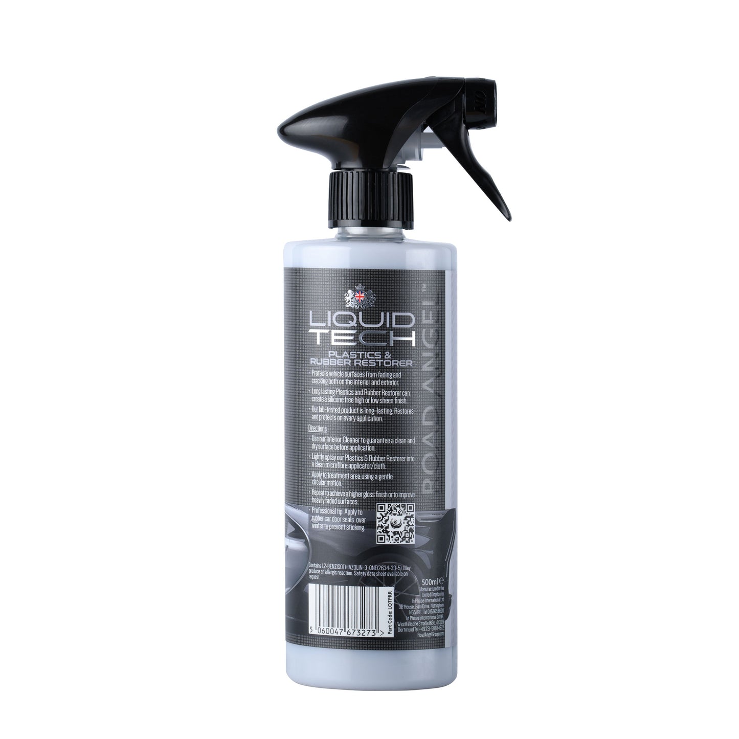 Liquid Tech Car Care - Plastics & Rubber Restorer - 500ml